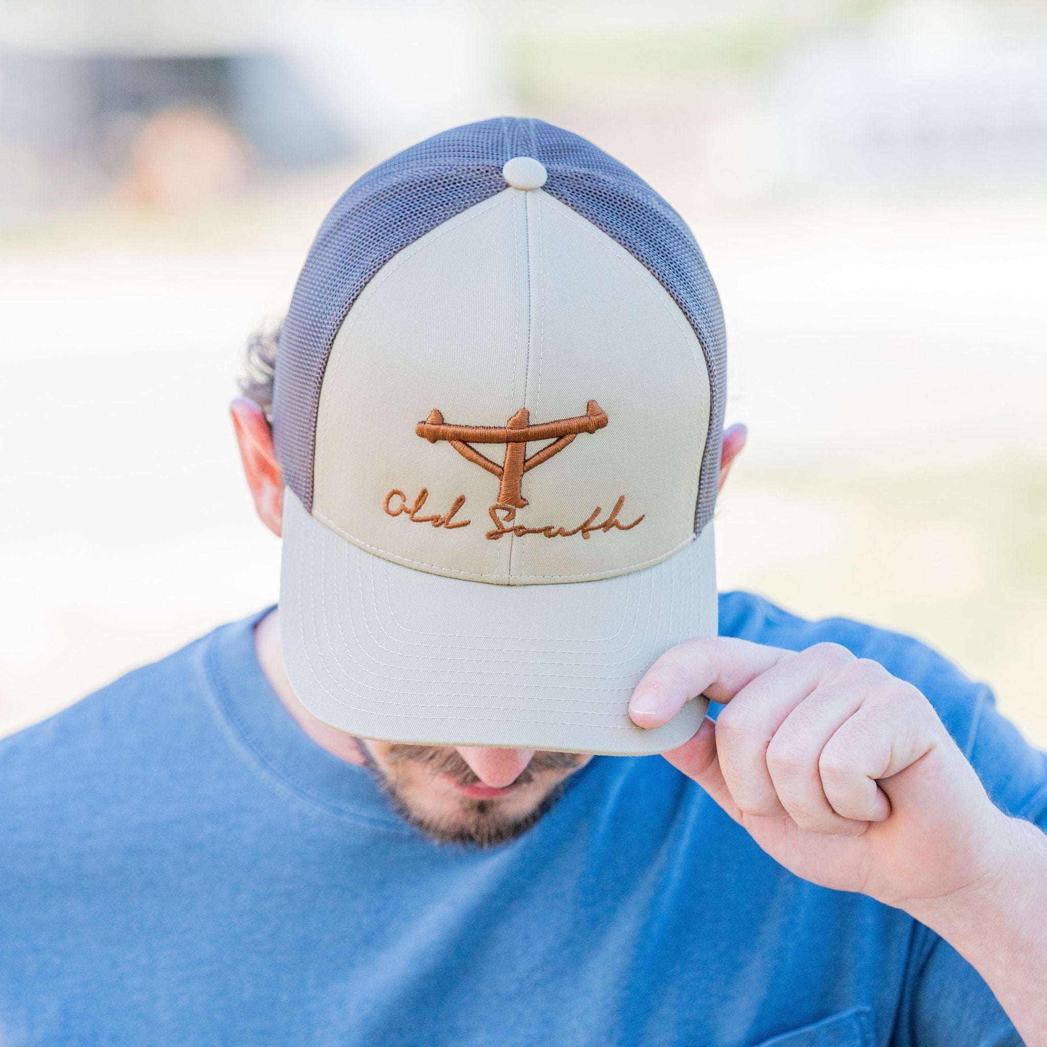 Lineman Pole - Trucker Hat - Old South Apparel