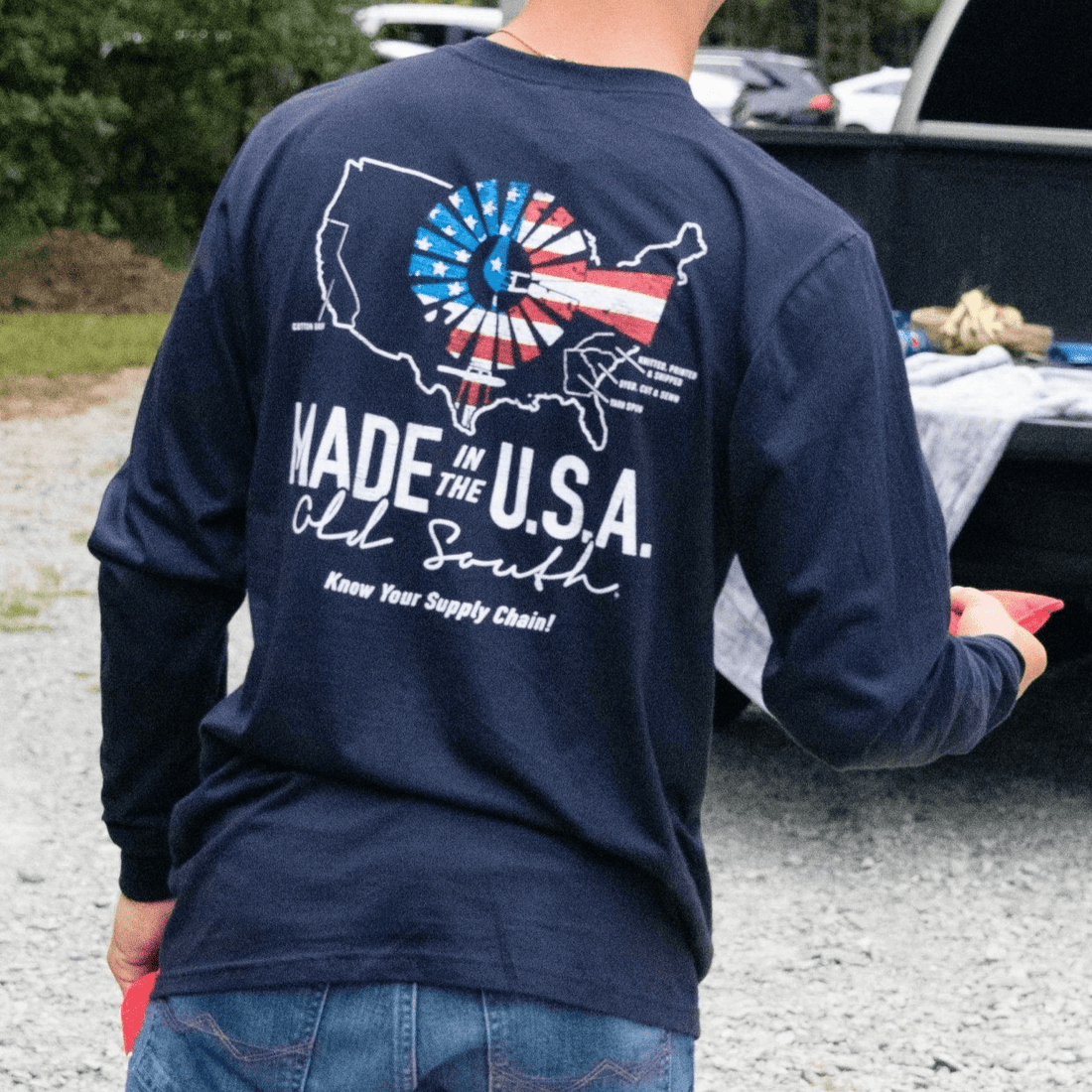 Made In The USA - Long Sleeve - Old South Apparel
