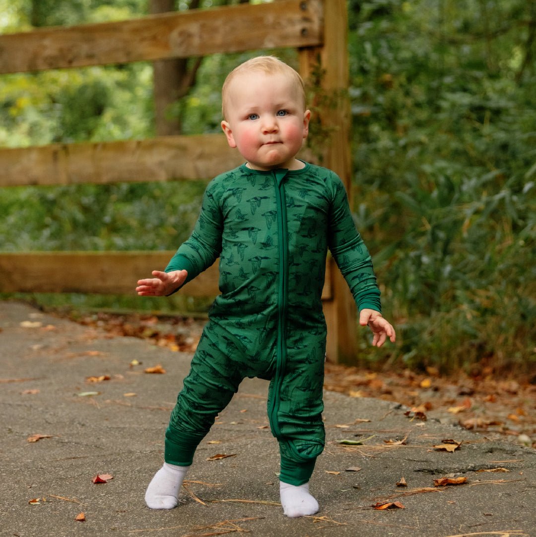 Migration Duck Pattern - Bamboo Sleeper - Old South Apparel