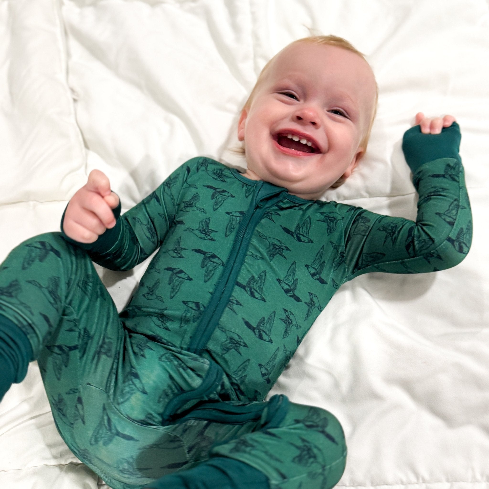 Migration Duck Pattern - Bamboo Sleeper - Old South Apparel