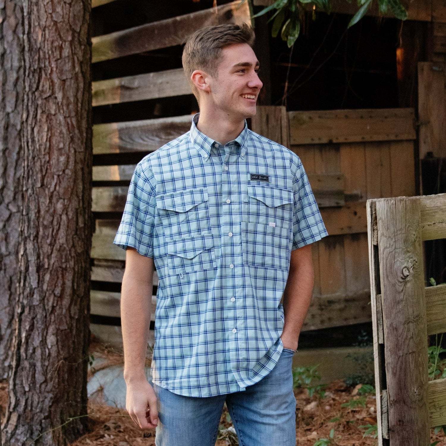 Nash - Vented Sportsman Shirt - Short Sleeve - Old South Apparel