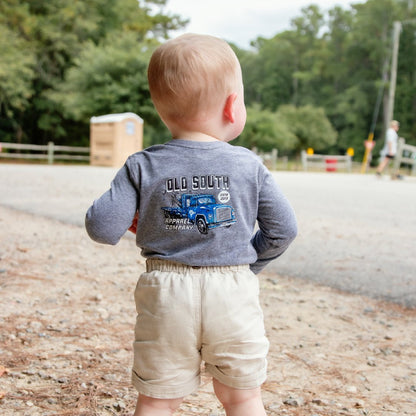 Old School Tow - Long Sleeve Onesie - Infant - Old South Apparel