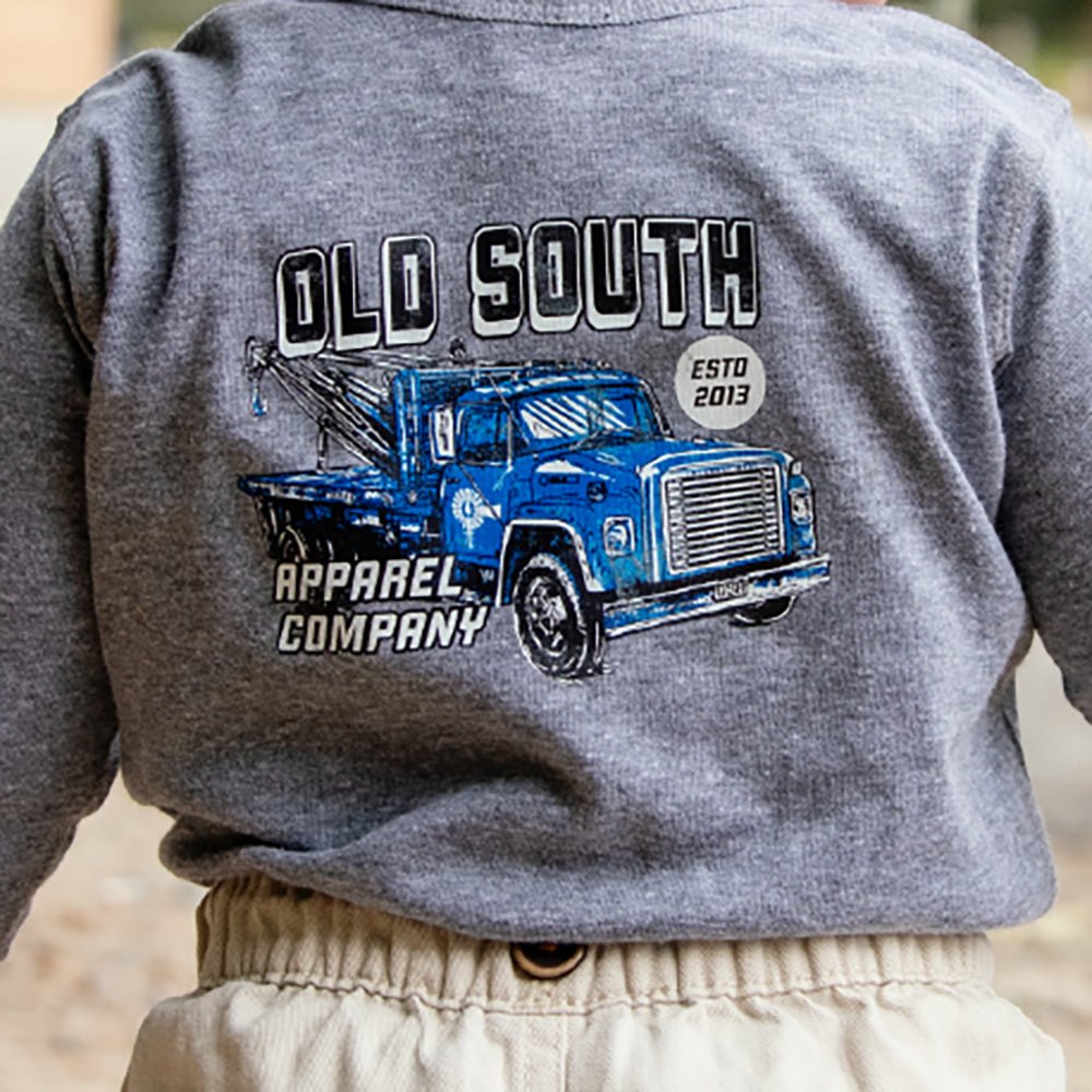 Old School Tow - Long Sleeve Onesie - Infant - Old South Apparel