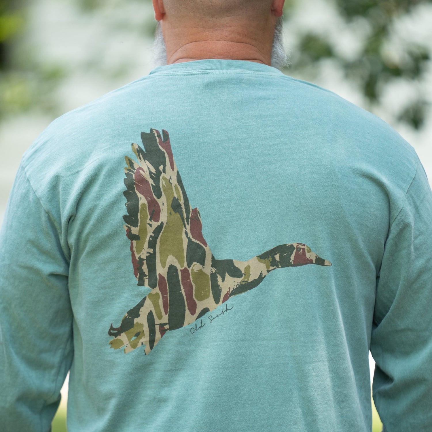 OldSouthApparel_Duck Wings with Thicket Camo - Long Sleeve