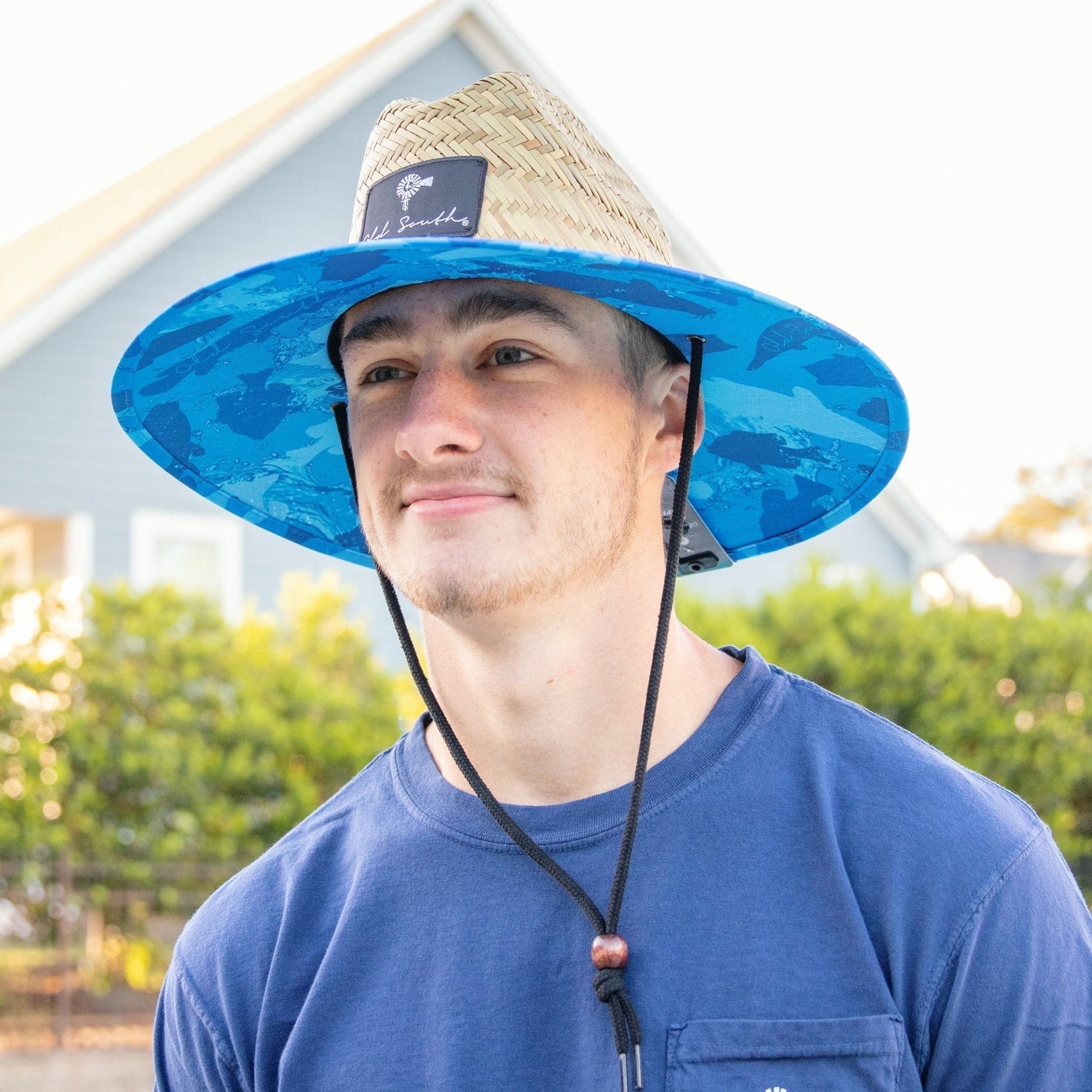 OldSouthApparel_Freshwater Fish Camo - Straw Hat