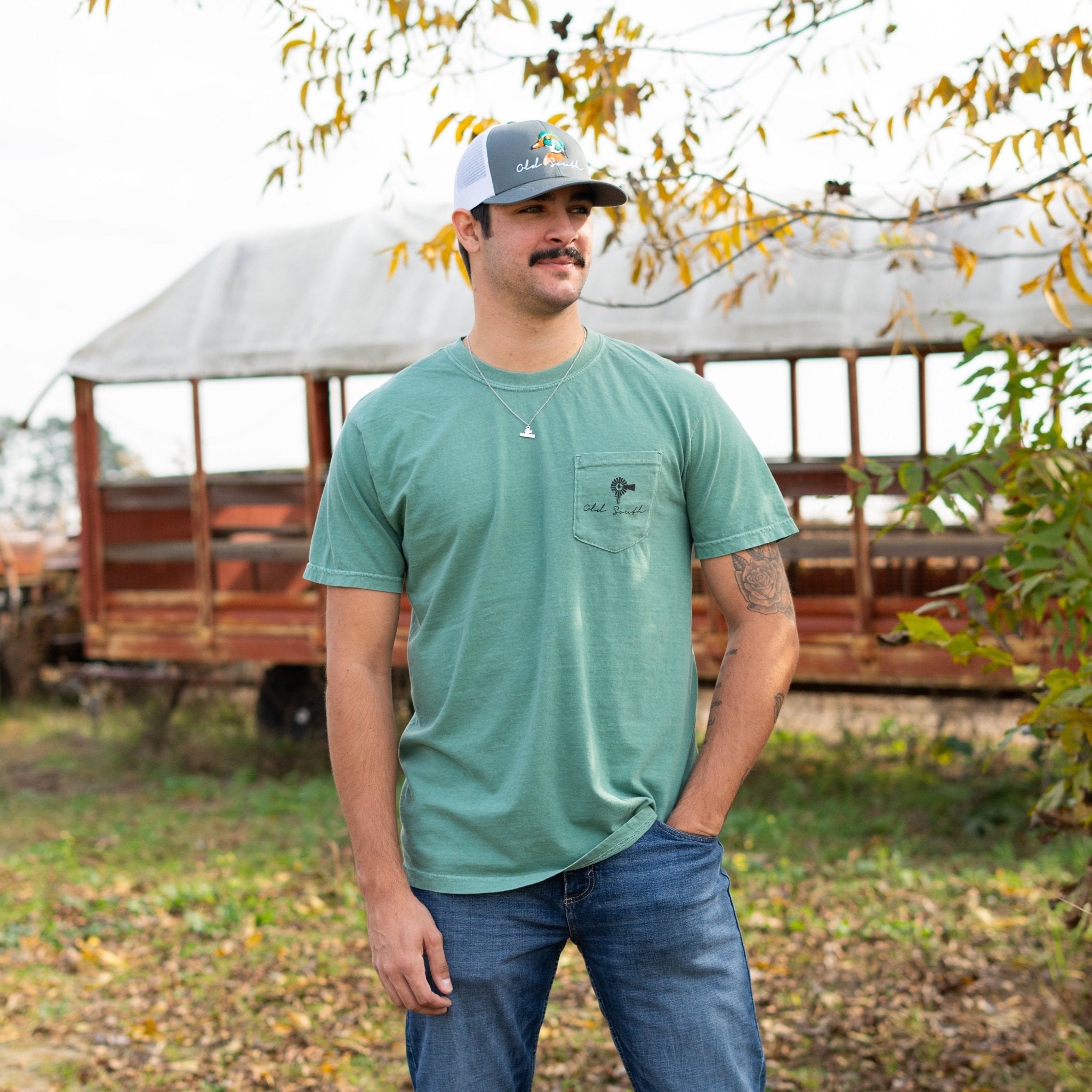 OldSouthApparel_Logo Flag - Short Sleeve