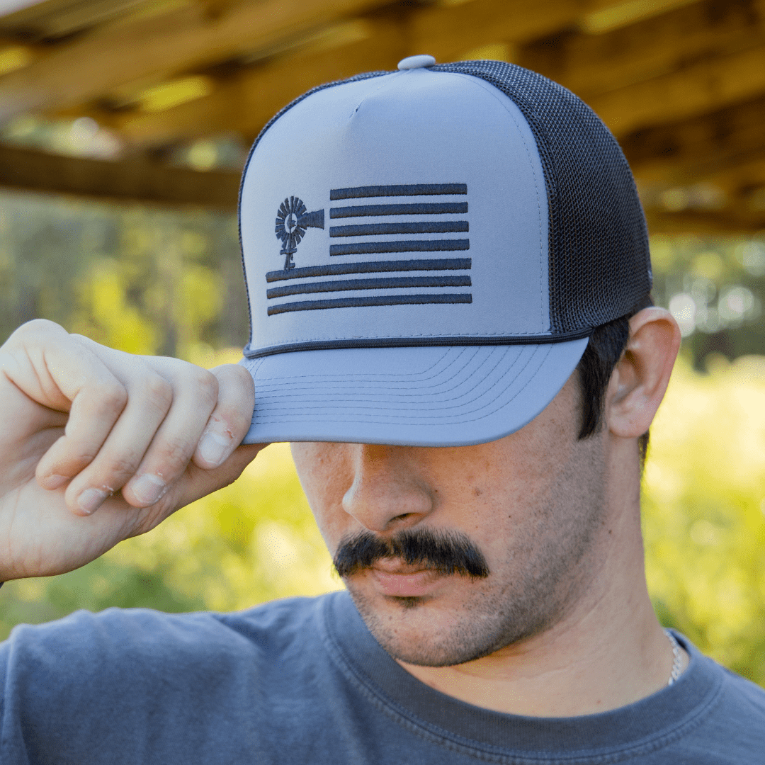 OldSouthApparel_Logo Flag - Trucker Hat