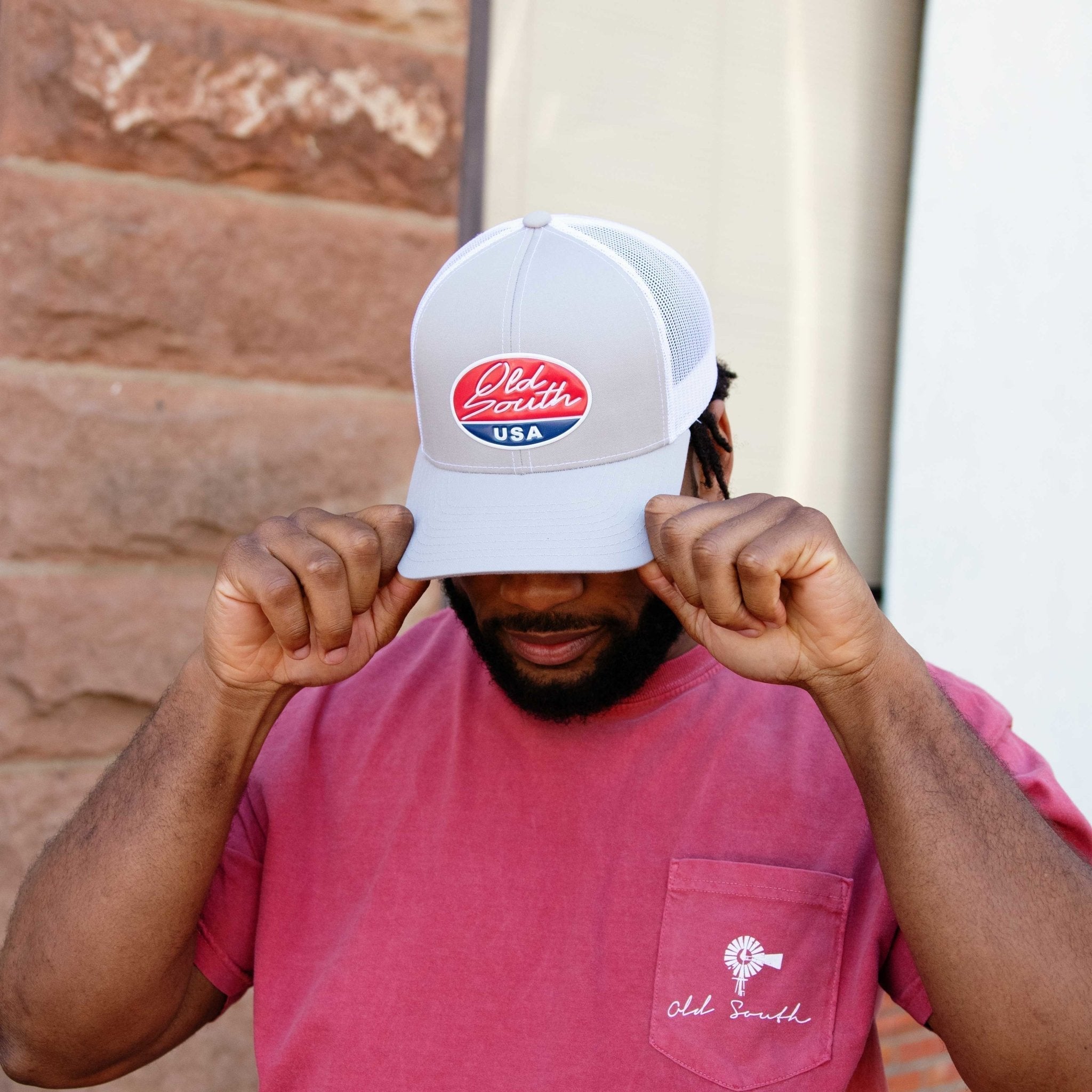 Pit Stop Patch - Trucker Hat - Old South Apparel