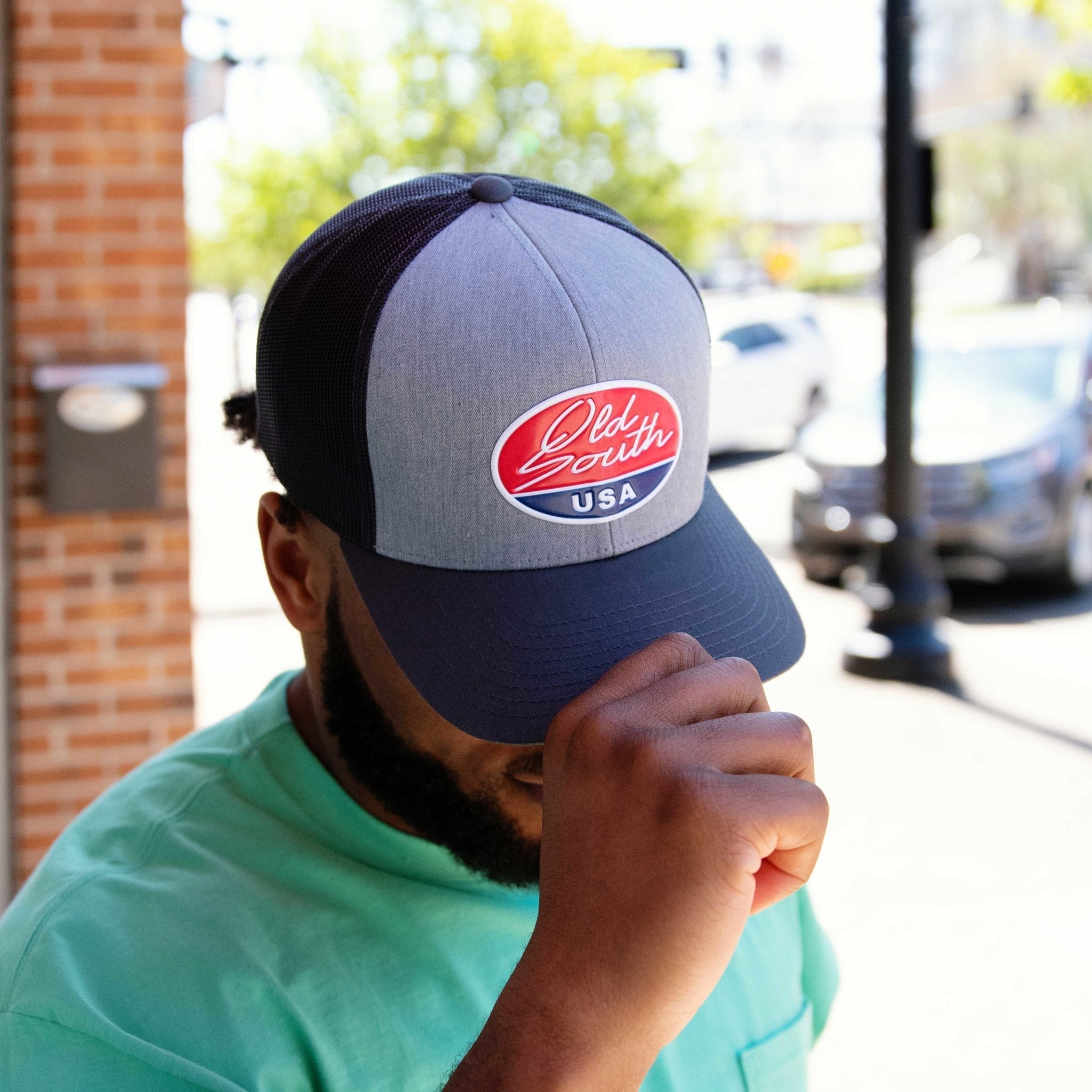 Pit Stop Patch - Trucker Hat - Old South Apparel
