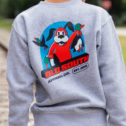 Pixeled Duck Hunt - Crewneck Sweatshirt - Toddler - Old South Apparel