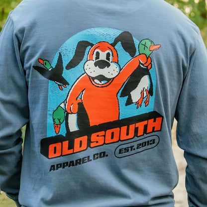 Pixeled Duck Hunt - Long Sleeve - Old South Apparel