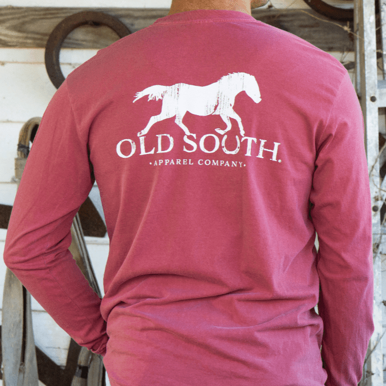 Running Horse - Long Sleeve - Old South Apparel