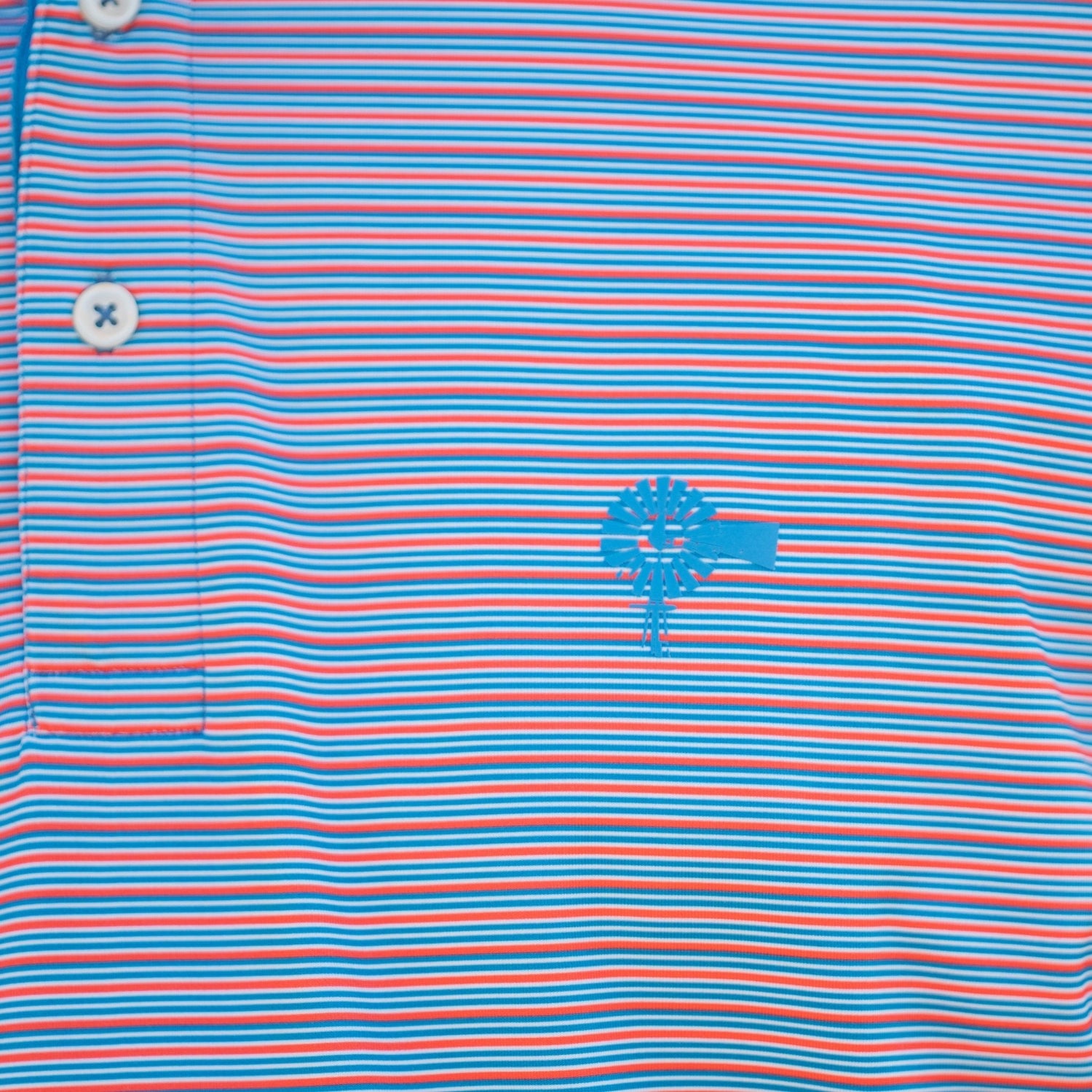 Rusty Microstripe - Performance Polo - Old South Apparel