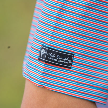 Rusty Microstripe - Performance Polo - Old South Apparel