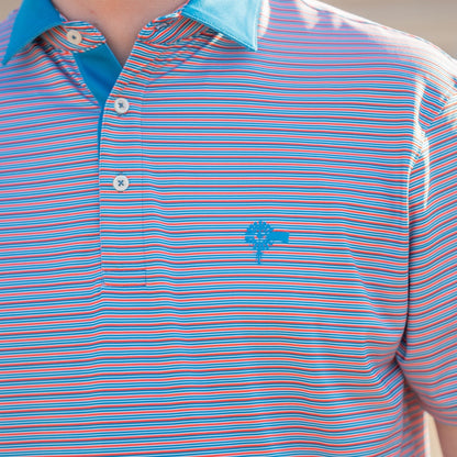 Rusty Microstripe - Performance Polo - Old South Apparel