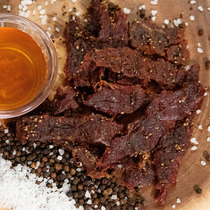 Sea Salt Honey and Pepper - Beef Jerky - Old South Apparel