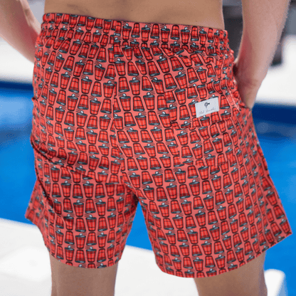 Solo Cup - Lined Swim Trunks - Old South Apparel
