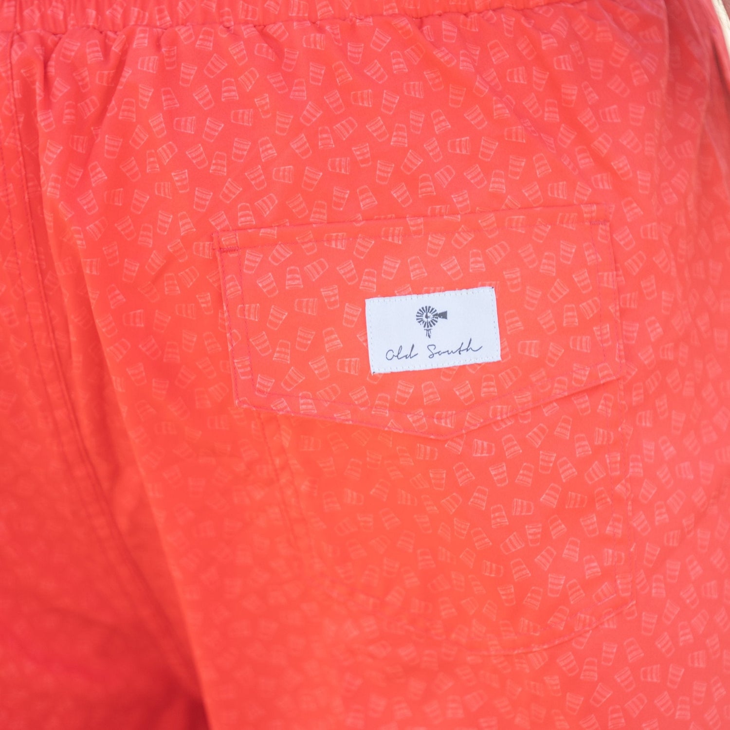 Solo Cup Microprint - Lined Swim Trunks - Old South Apparel