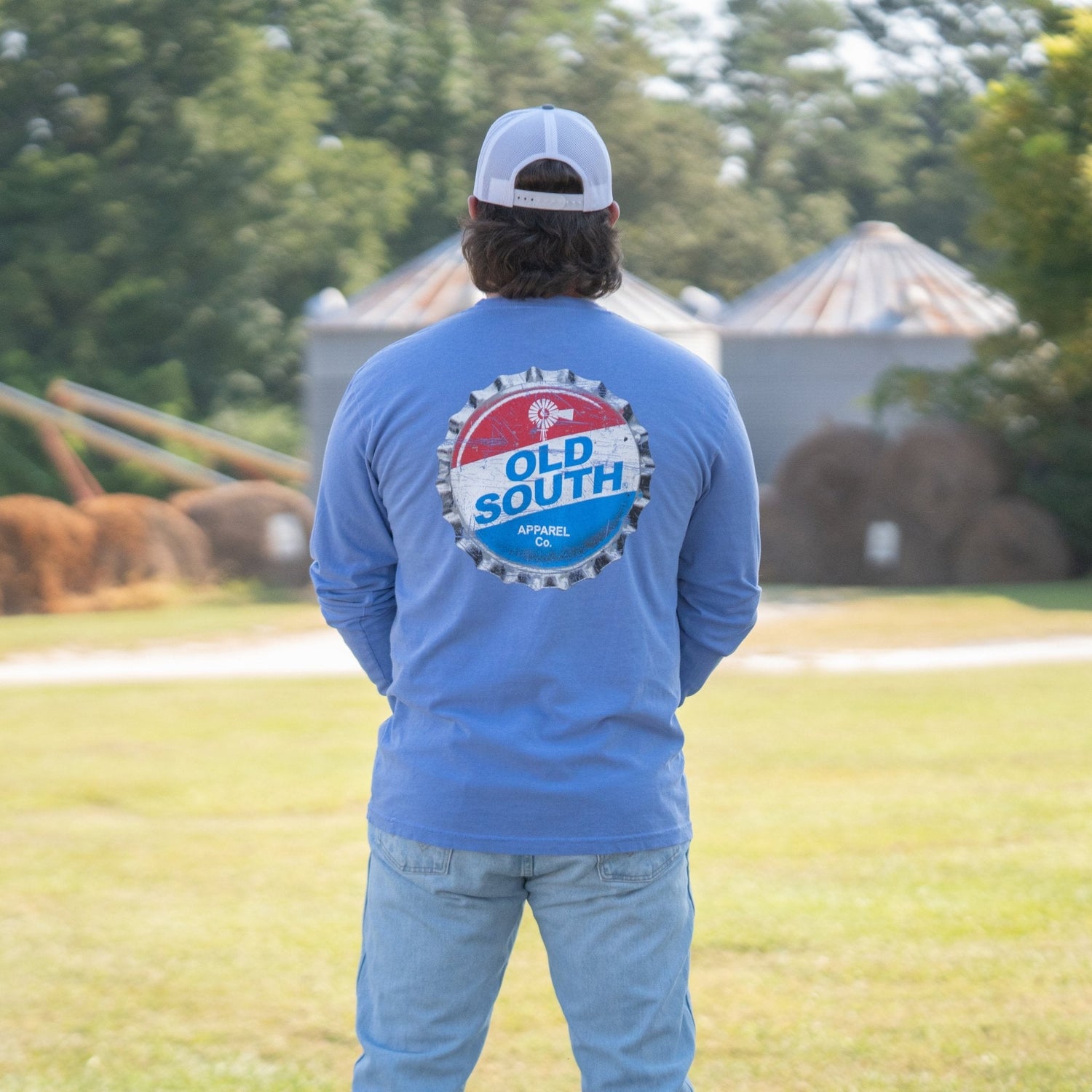 Vintage Bottle Cap - Long Sleeve - Old South Apparel