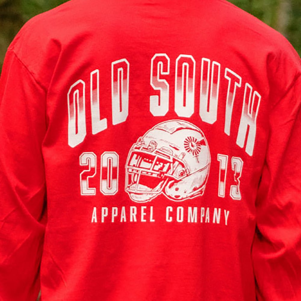 Vintage Football - Long Sleeve - Old South Apparel