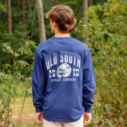 Vintage Football - Long Sleeve - Old South Apparel