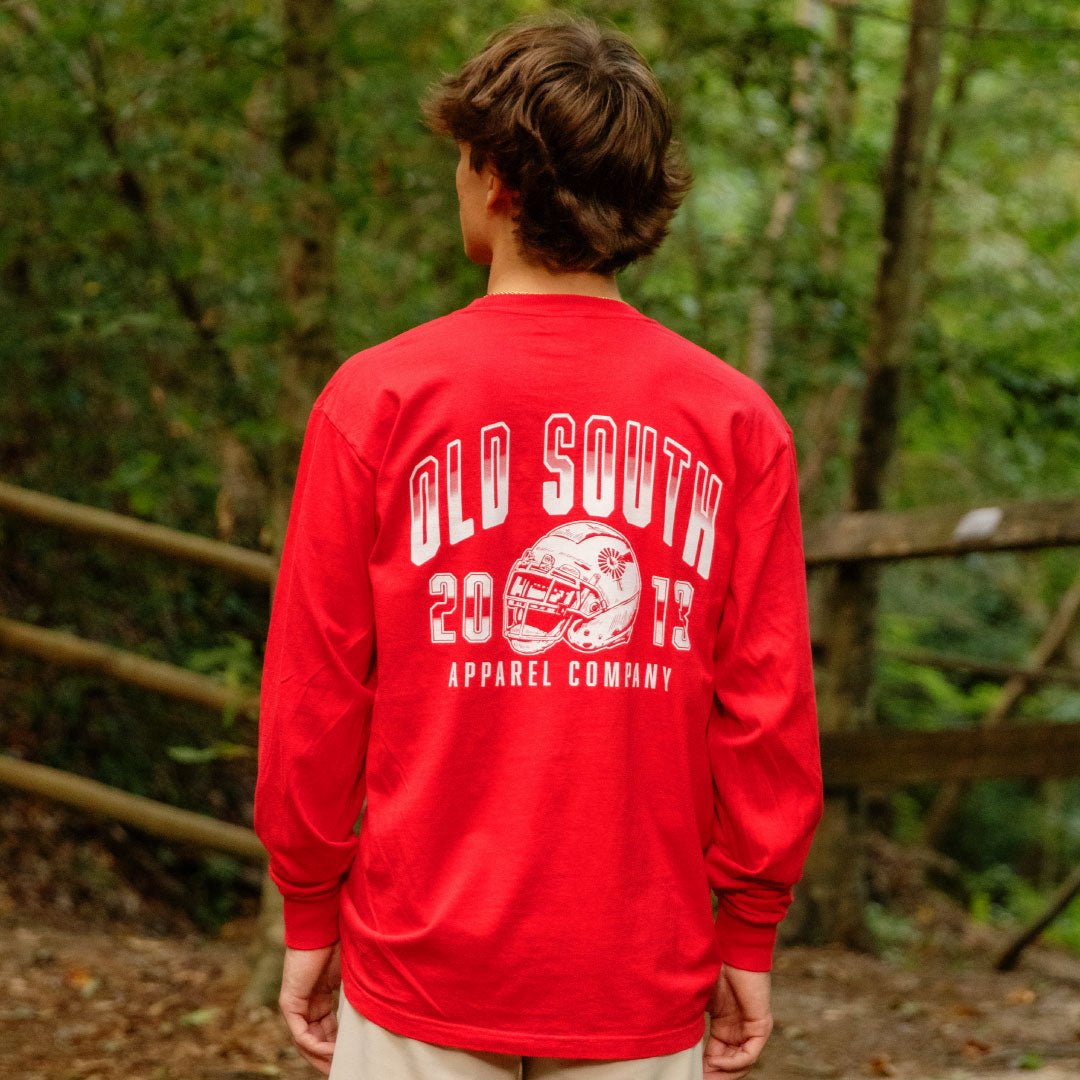 Vintage Football - Long Sleeve - Old South Apparel