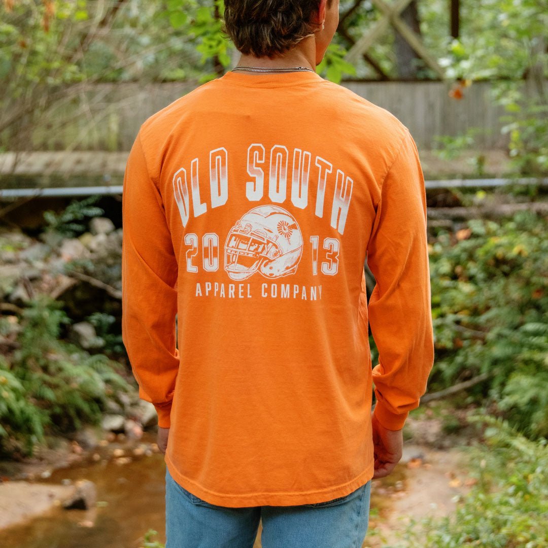 Vintage Football - Long Sleeve - Old South Apparel