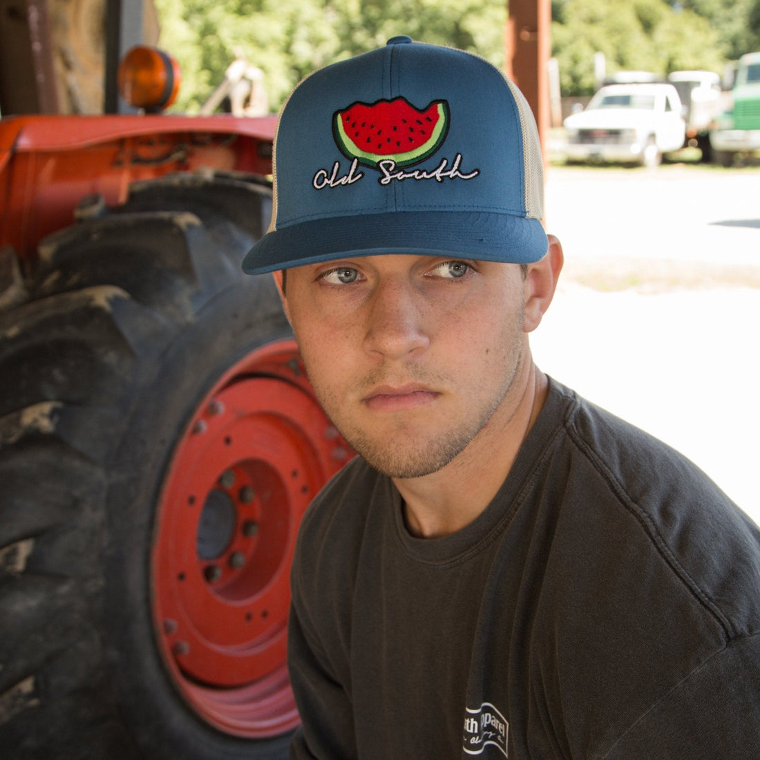 Watermelon Bite - Trucker Hat - Old South Apparel
