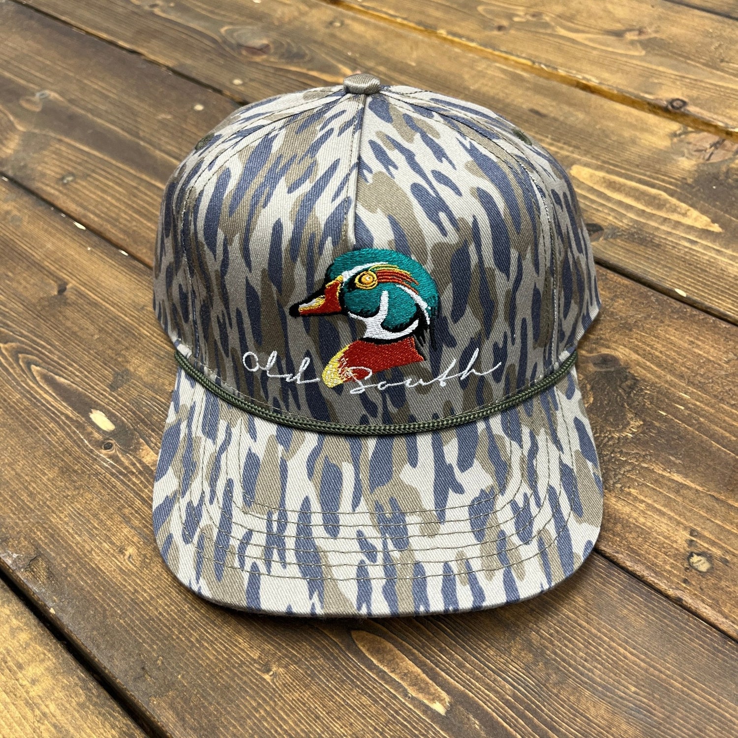 Wood Duck Head Osland Camo - Trucker Hat - Youth - Old South Apparel
