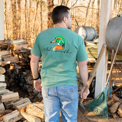 Wood Duck Head - Short Sleeve