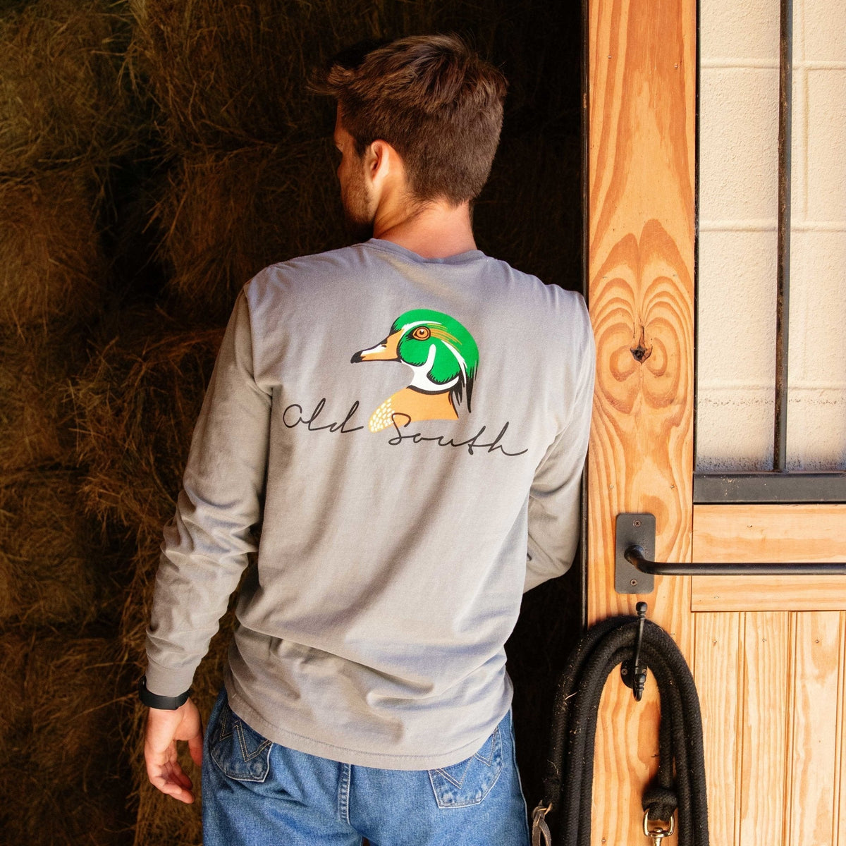 Wood Duck Head - Long Sleeve