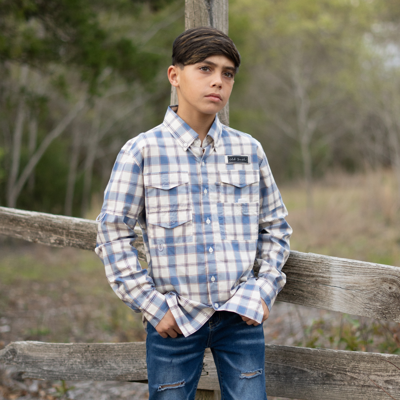 Hall - Vented Sportsman Shirt - Long Sleeve - Youth