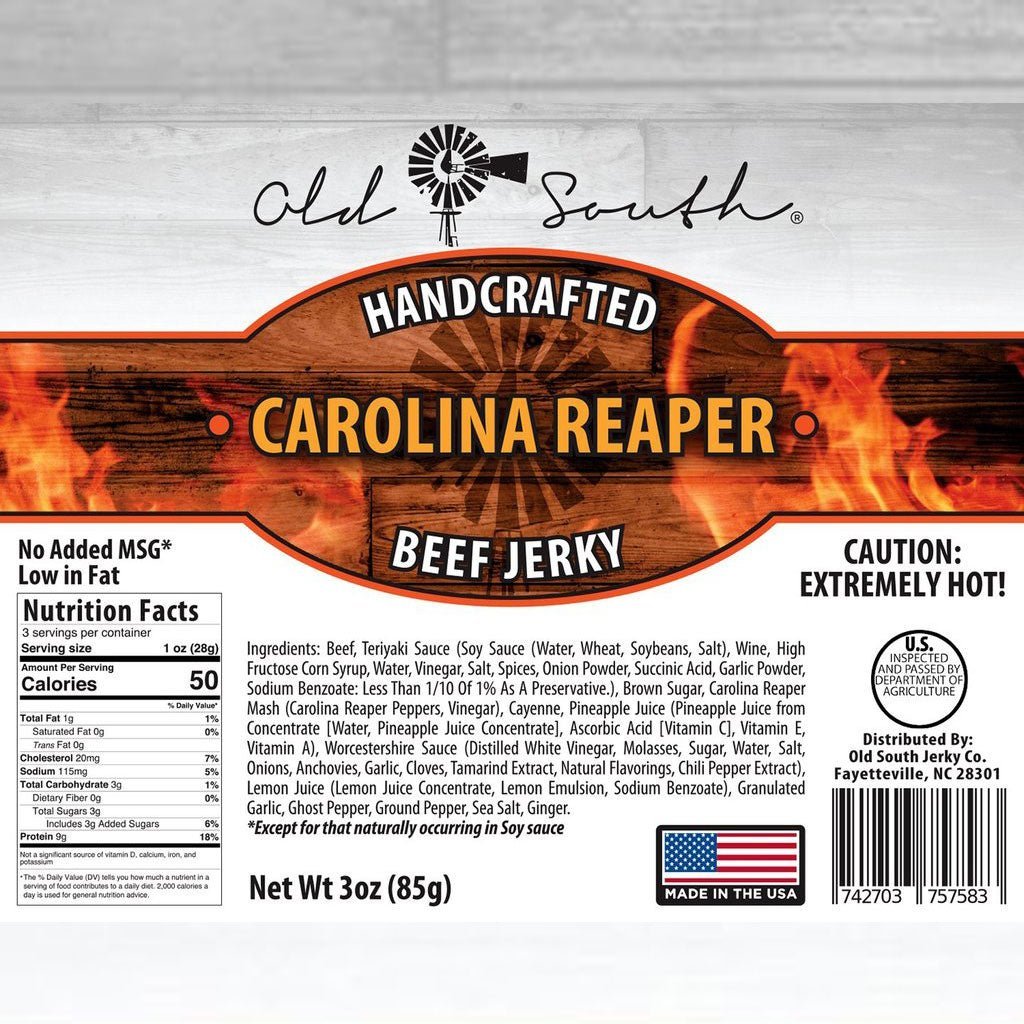 OldSouthApparel_Carolina Reaper - Beef Jerky