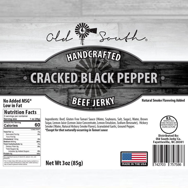 OldSouthApparel_Cracked Black Pepper - Beef Jerky