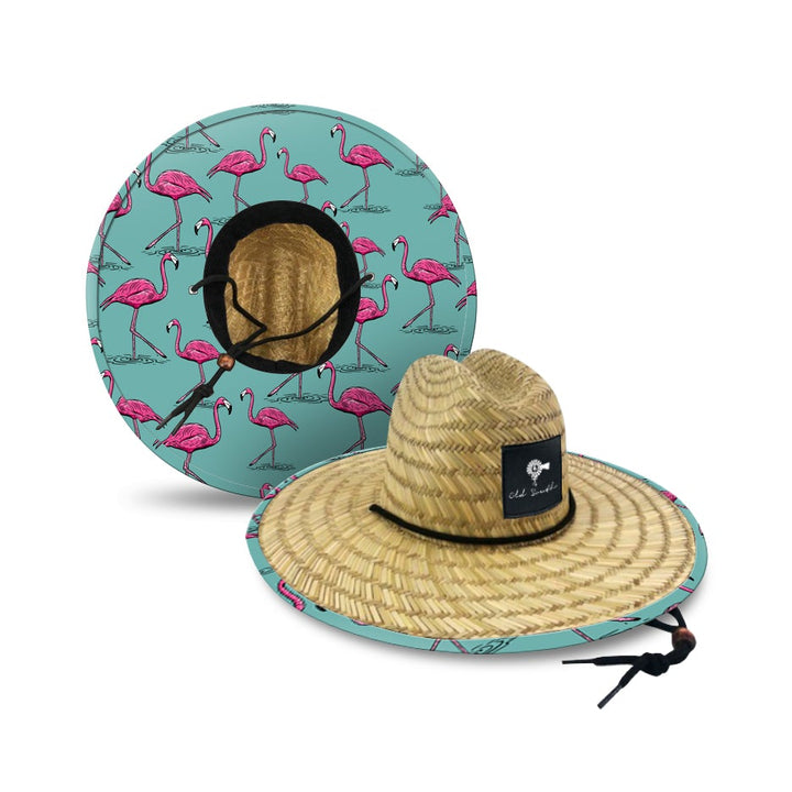 OldSouthApparel_Flamingo - Straw Hat