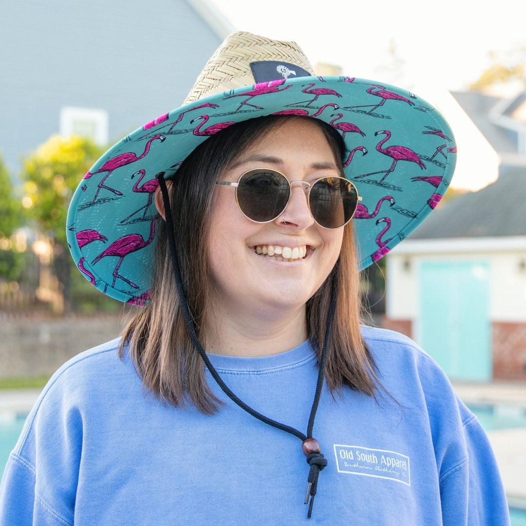Flamingo - Straw Hat – Old South Apparel