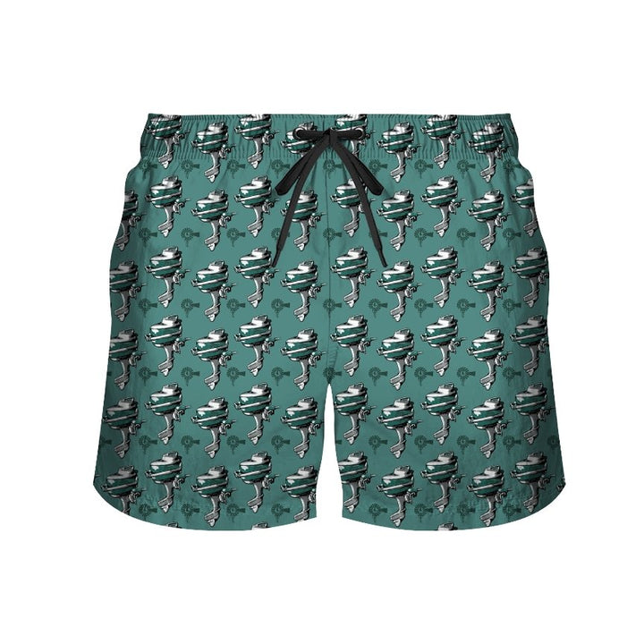 OldSouthApparel_Outboard Motor - Soft Mesh Swim Trunks