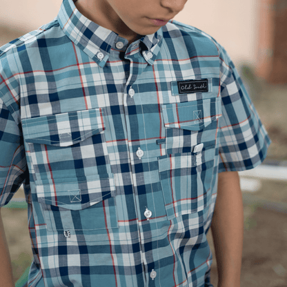 OldSouthApparel_Pier - Vented Sportsman Shirt - Short Sleeve - Youth