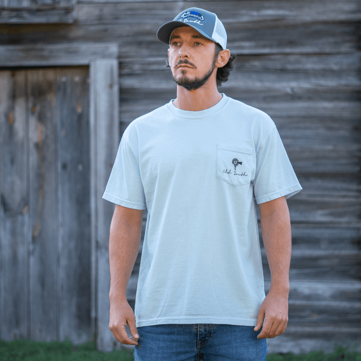 OldSouthApparel_Red Fish Fin - Short Sleeve