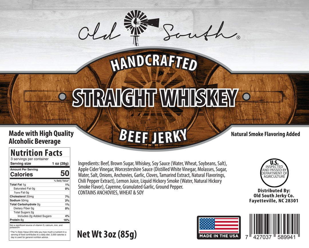 OldSouthApparel_Straight Whiskey - Beef Jerky