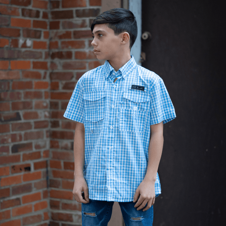 OldSouthApparel_Tide - Vented Sportsman Shirt - Short Sleeve - Youth