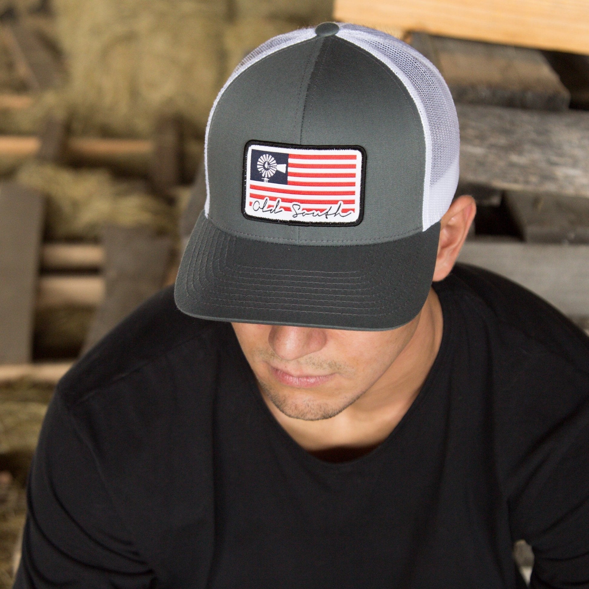 OldSouthApparel_USA Patch - Trucker Hat