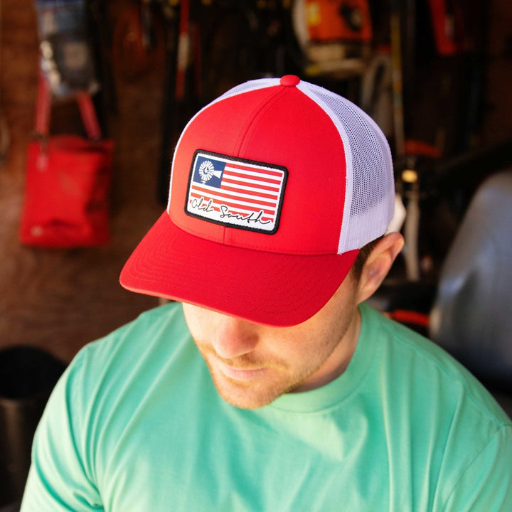 OldSouthApparel_USA Patch - Trucker Hat