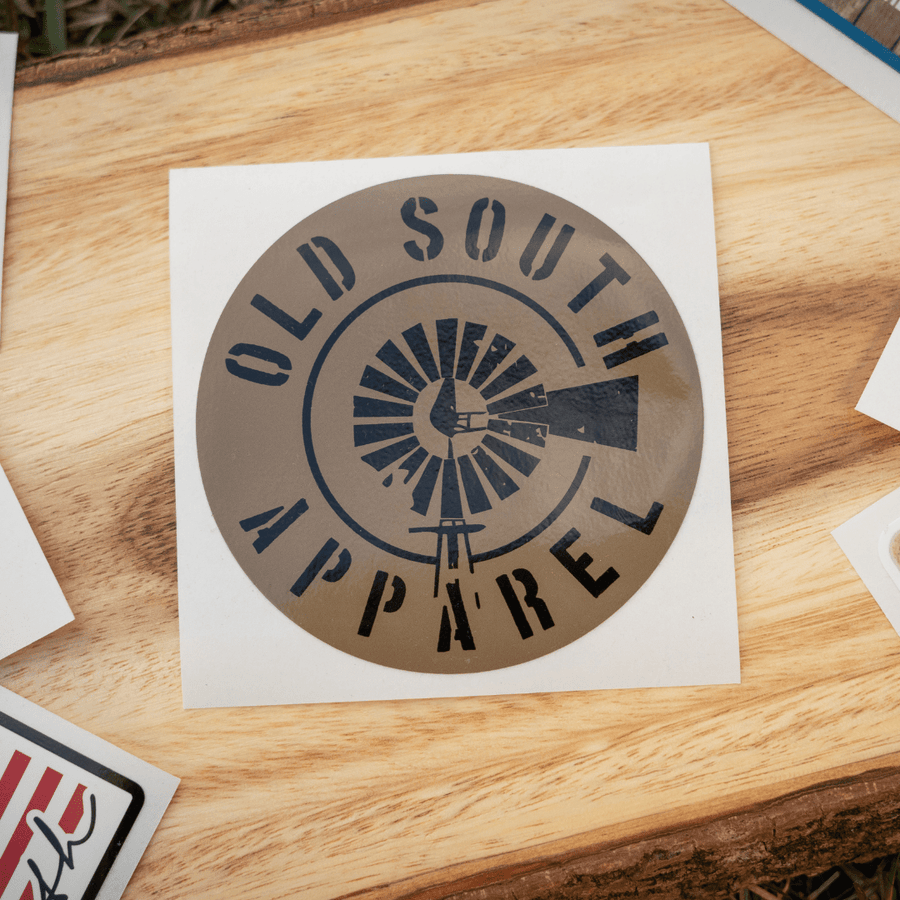 OldSouthApparel_Windmill - Decal